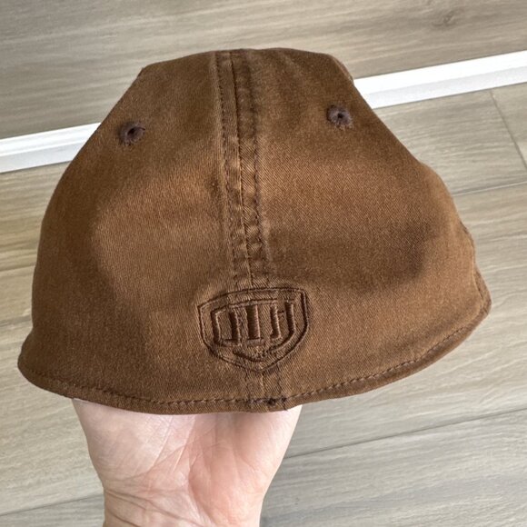 Vintage Tampa Bay Lightning Hat Fitted OSFA Brown Old Time Hockey NHL Hockey - Picture 5 of 16